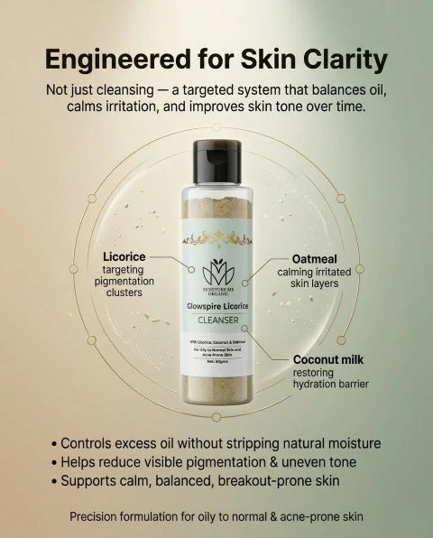 Glowspire Licorice Cleanser - 70g