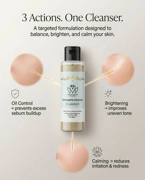 Glowspire Licorice Cleanser - 70g