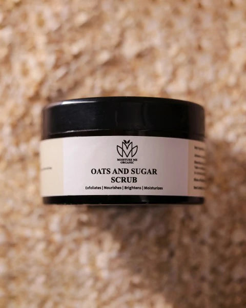 Emulsify Oats And Sugar Scrub
