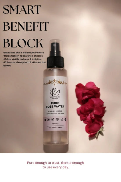 PURE ROSE WATER -120ML