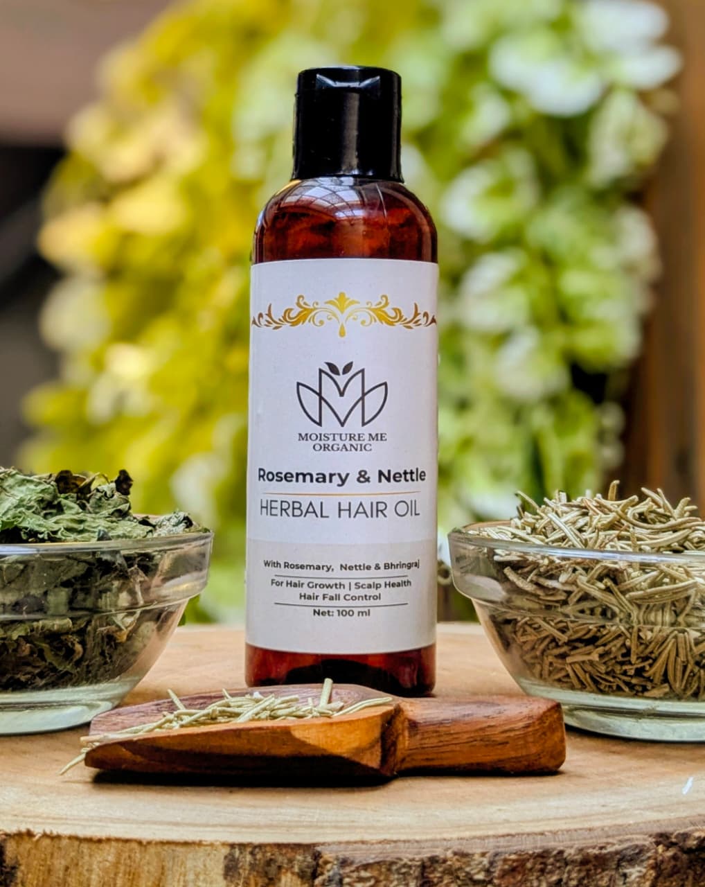 ROSEMARY AND NETTLE LEAF OIL