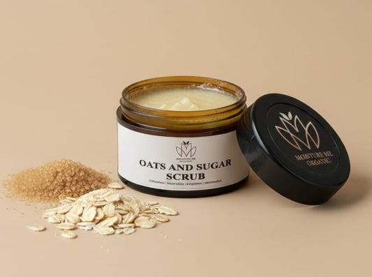 Emulsify Oats And Sugar Scrub